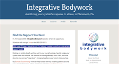 Desktop Screenshot of integrativebodyworkclaremont.com